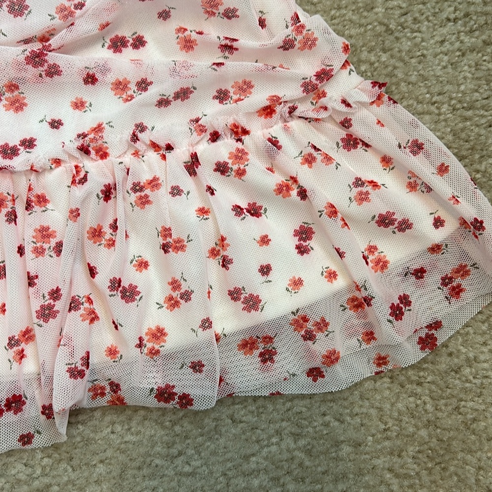 Floral Bodycon Ruched Mini-Dress - Picture 4 of 5